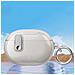 Custodia Protettiva In Tpu Compatibile Con Beats Studio Buds / Buds+ Con Blocco Galvanico Transparent White - Foto miniatura 4