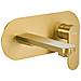 Rubinetto Miscelatore Da Parete Per Lavabo Chapala Ottone Oro - Foto miniatura 2