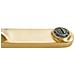 Rubinetto Miscelatore Da Parete Per Lavabo Chapala Ottone Oro - Foto miniatura 6