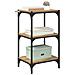 Armadio per Libri rovere artigianale 40 x 33 x 71 cm - Foto miniatura 3