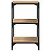 Armadio per Libri rovere artigianale 40 x 33 x 71 cm - Foto miniatura 5