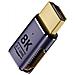 Adattatore Angolato Hdmi 2.1 8k, Maschio-femmina, Lato Sinistro - Confezione Da 2 - Foto miniatura 1