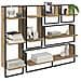 Set mensole da parete 6 pcs Rovere artigianale 100 x 25 x 30 cm - Foto miniatura 3