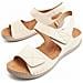 Sandalo Con Zeppa Colina Beige Beige Materiale Sintetico - Foto miniatura 1