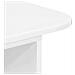 Tavolo consolle Bianco Lucido 93 x 40 x 75 cm Legno multistrato - Foto miniatura 7