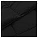 Duvet Invernale Trapuntato Nero 140 x 220 cm Microfibra - Foto miniatura 5