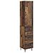 Set di armadi 2 pcs Legno antico 33 x 34,5 x 90 cm - Foto miniatura 1