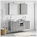 Set di Armadi da Bagno 5 pcs Sonoma grigio 50 x 14,5 x 70 cm - Foto miniatura 2