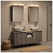 Set di Armadi da Bagno 5 pcs Sonoma grigio 50 x 14,5 x 70 cm - Foto miniatura 4