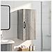 Armadio da bagno a muro HAARLEM Sonoma grigio 30 x 31 x 59 cm - Foto miniatura 2