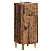Set di armadietti da bagno in 3 pezzi DELFT Legno antico - Foto miniatura 9