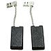 Spazzole di carbone per Bosch GSH 388 - 6,3 x 12,5 x 25 mm - coppia - Foto miniatura 1