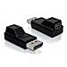 65237, DisplayPort M, mini DisplayPort F, Maschio / femmina, Nero - Foto miniatura 1