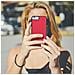 Cover Iphone 8+, 7+, 6+, 6s+ Protezione Rigida Pelle Vera Rosso - Foto miniatura 5
