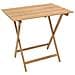 Pic-nic - Tavolo Da Giardino Pieghevole Salvaspazio In Legno 60 X 80 - Foto miniatura 1