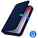 Custodia Per Iphone 11 Pro Max Portacarte Supporto Video Copertina Magnetica Blu - Foto miniatura 2