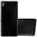 Custodia Compatibile Con Sony Xperia Xa In Nero Metallico - Coperchio Protettivo In Silicone Tpu Flessibile - Foto miniatura 1