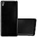 Custodia Compatibile Con Sony Xperia Xa In Nero Metallico - Coperchio Protettivo In Silicone Tpu Flessibile - Foto miniatura 4