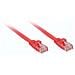 10ft Cat5E 350MHz Snagless Patch Cable 3.05m Rosso cavo di rete - Foto miniatura 1
