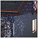 Luci a Ghiaccioli a LED 10 m 400 LED Blu 8 Funzioni - Foto miniatura 2