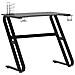Scrivania da Gaming con Gambe a ZZ Nera 90x60x75 cm - Foto miniatura 2