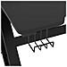 Scrivania da Gaming con Gambe a ZZ Nera 90x60x75 cm - Foto miniatura 6