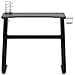 Scrivania da Gaming con Gambe a ZZ Nera 90x60x75 cm - Foto miniatura 8