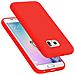 Custodia Compatibile Con Samsung Galaxy S6 Edge In Liquid Rosso - Coperchio Protettivo In Silicone Tpu Flessibile - Foto miniatura 1