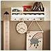 Armadio Da Parete Per Bambini Con Ripiano Per Bambini 73x30x15cm Kmb78-w - Foto miniatura 5