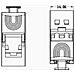 Frutto Keystone Rj45 Cat. 6a Slim Stp Tool Free - Foto miniatura 3