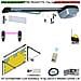 Kit Automatismo X Porta Sezionale 70 Kg Da Soffitto 220/24 V Radiocomando Fotocellule Faro Antenna Binario Alluminio 3 - Foto miniatura 1
