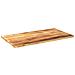 Piano Per Tavolo 100x60x2,5 Cm Rettangolare Legno Mango Grezzo - Foto miniatura 2