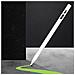 Dam Penna A Matita  Per Ipad. Con Display, Esclusivo Design Ergonomico Triangolare. 17x1x1cm. Colore Bianco - Foto miniatura 5