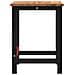 Banco Lavoro Marrone Chiaro 100x60x81,5cm Legno Massello Rovere - Foto miniatura 6