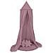 Tenda Da Gioco Sospesa Per Bambini, Tappeto Da Gioco E Cuscini - Viola Pastello - Foto miniatura 1