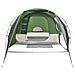 Tenda da Campeggio a Tunnel per 4 Persone Verde Impermeabile - Foto miniatura 6