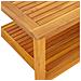 Tavolino da Caffè 110x55x45 cm in Legno di Acacia Massello - Foto miniatura 8
