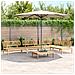 Set Divano Pallet da Giardino 5 pz in Legno Massello di Acacia - Foto miniatura 2