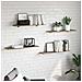 Scaffale 4 pcs Marrone 80 x 20 x 1.5 cm Legno multistrato - Foto miniatura 2