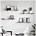 Scaffale 4 pcs Marrone 80 x 20 x 1.5 cm Legno multistrato - Foto miniatura 3