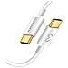 Cavo Di Ricarica Usb-c 1m Per Google Pixel 10 / 10 Pro / 10 Pro Xl / 10 Pro Fold, Bianco - Foto miniatura 1