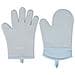 Guanti Da Forno In Silicone Resistenti Al Calore Per Microonde (1 Paio) Blue - Foto miniatura 2