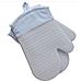Guanti Da Forno In Silicone Resistenti Al Calore Per Microonde (1 Paio) Blue - Foto miniatura 4