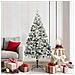 Albero di Natale artificiale con 300 LED Bianco 180 cm - Foto miniatura 2