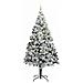 Albero di Natale artificiale con 300 LED Bianco 180 cm - Foto miniatura 4