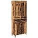 Credenza con cassetto 2 pcs Legno vecchio Legno multistrato - Foto miniatura 1