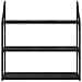 Scaffale da parete Rovere Nero 80 x 21 x 78,5 cm - Foto miniatura 5