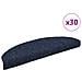 Tappetini per scale autoadesivi 30 pz 65x21x4 cm blu semicircolari grandi - Foto miniatura 1