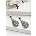 Collezione Diva Orecchini Floreali Vintage in Zirconia - Foto miniatura 1