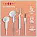 Auricolari Cross Flip White - In-ear, Microfono, Controllo volume, Jack 3.5mm - Foto miniatura 4